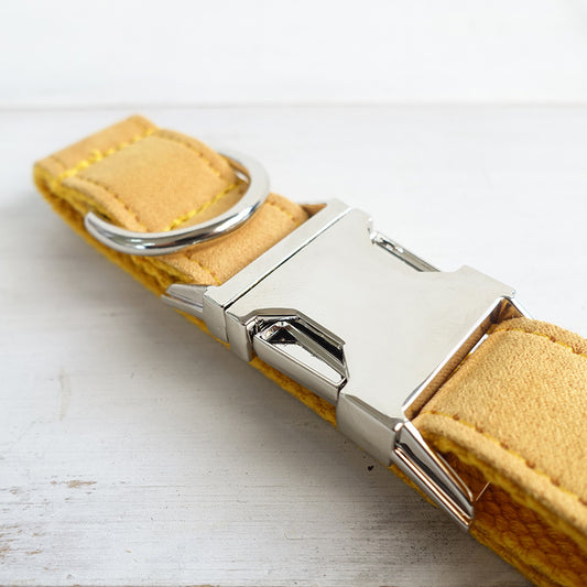 Velvet Sunflower Collar