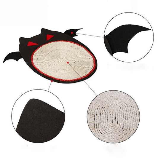 Sisal Cat Scratching Bat