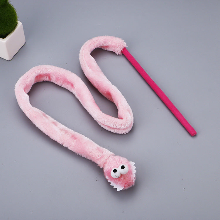 Cat toy cartoon snake