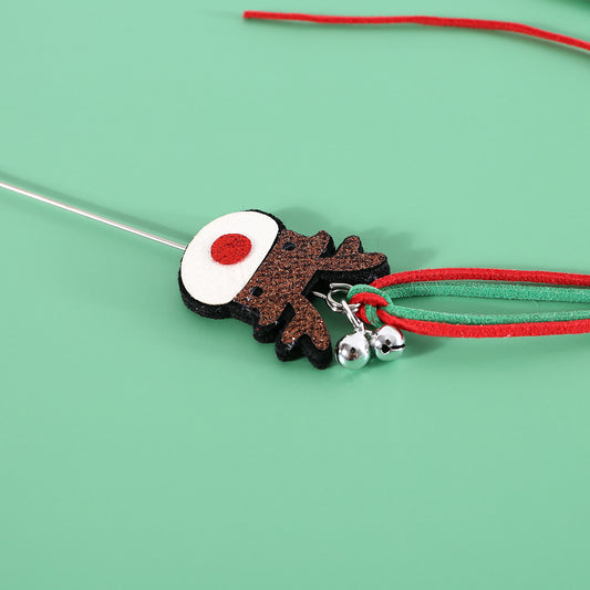 Christmas Cat Teaser Tassel