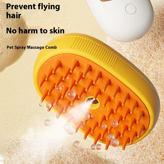 Cute Duck Pet Steam Brush