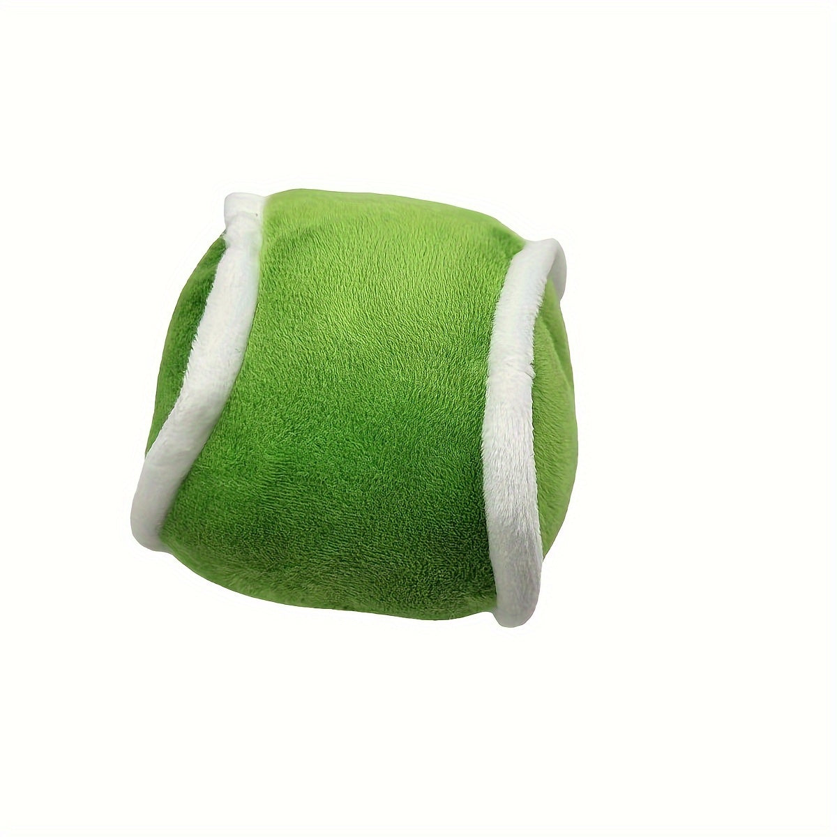 Festive Plush Tennis/ Football Ball Dog Toy