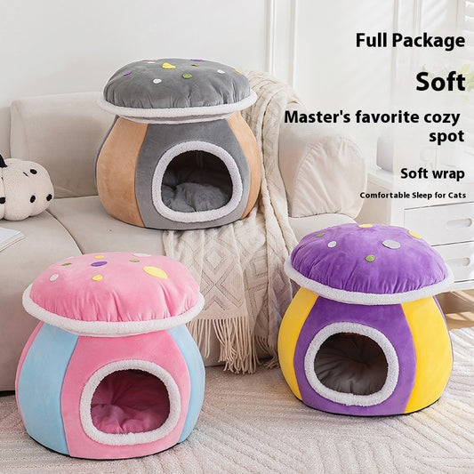 Mushroom Cat Nest