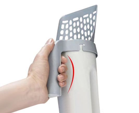 Large Capacity Integrated Cat Litter Scoop