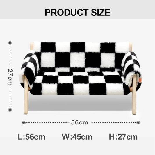 Cool Cat Checkered Couch 🐈⬛