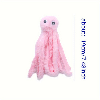 Fuzzy Cartoon Octopus