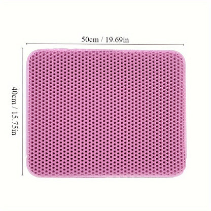 Double Layer Waterproof Cat Litter Trapping Mat