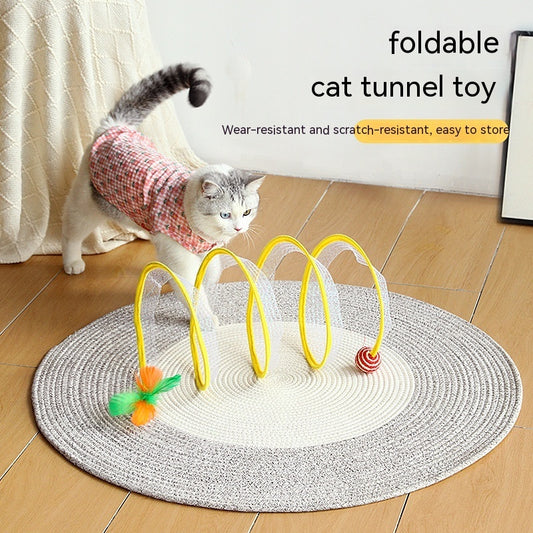 Tunnel Spring Interactive Toy