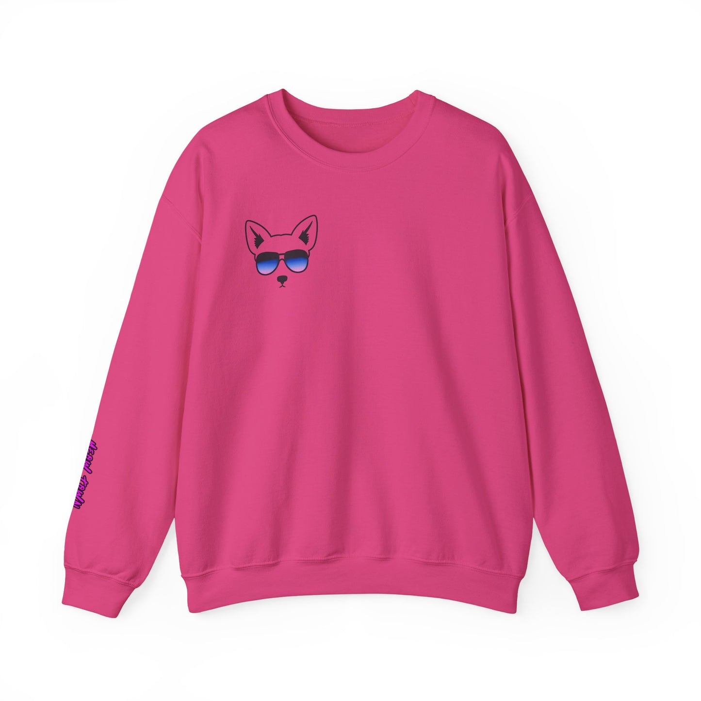 Meowtown The Bark Label -Cool Dog Crewneck