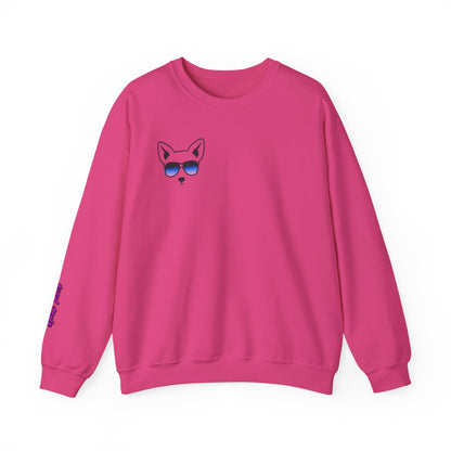 Meowtown The Bark Label -Cool Dog Crewneck