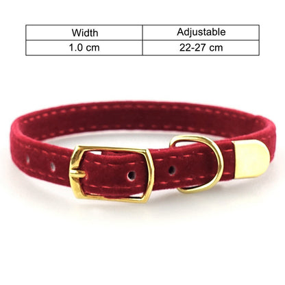 Velvet Pet Collar