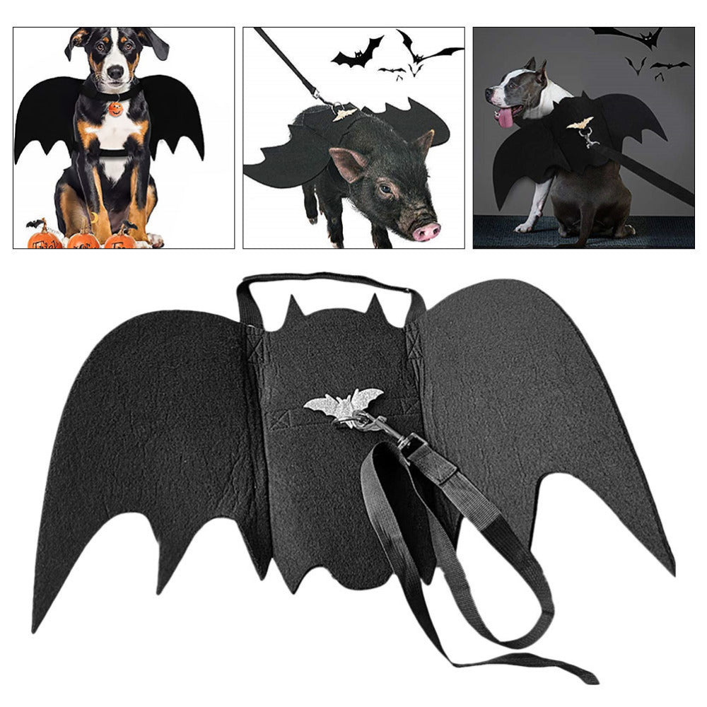 Halloween funny Pet Bat Wings