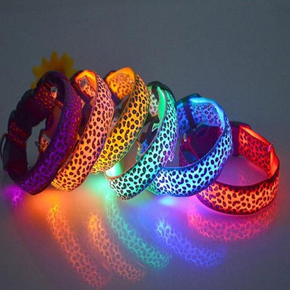 LED Cheetah Collar