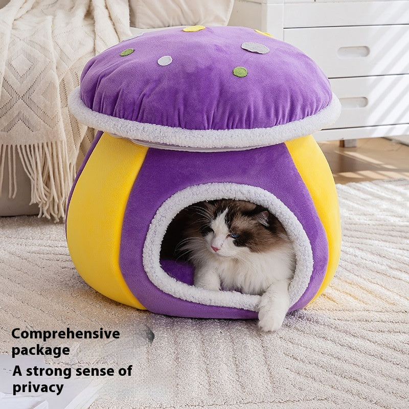 Mushroom Cat Nest