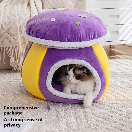 Mushroom Cat Nest