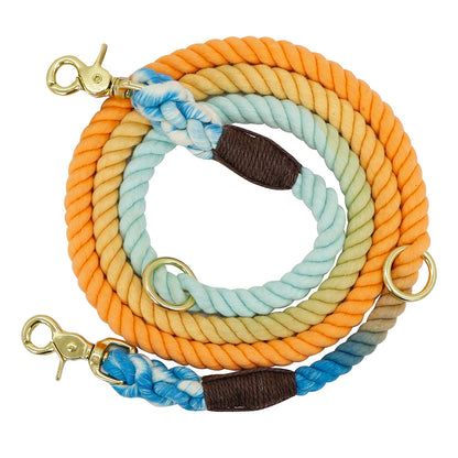 Ombre Color Rope Pet Leash