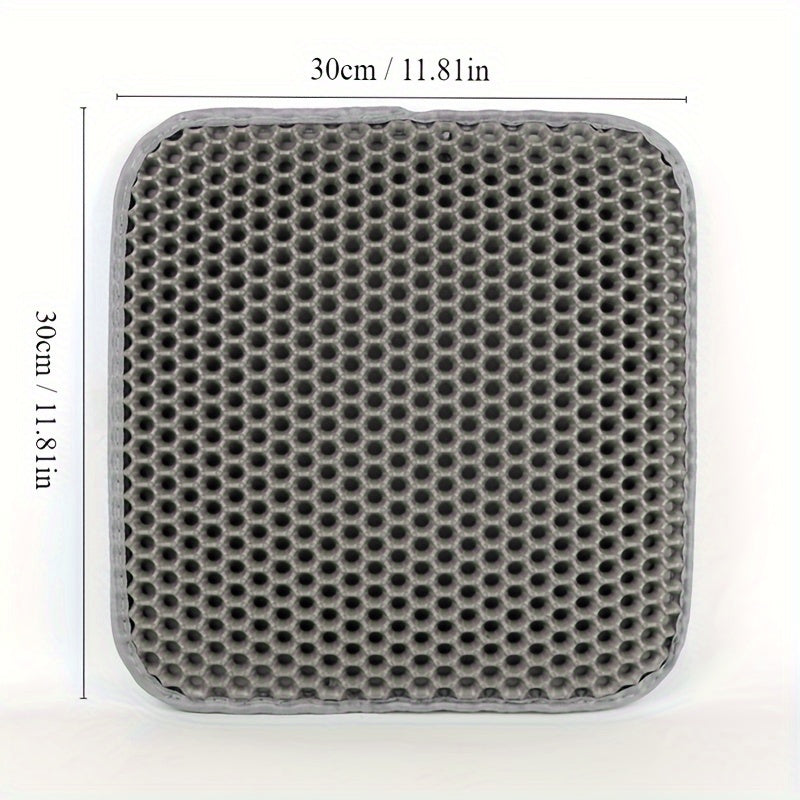 Double Layer Waterproof Cat Litter Trapping Mat