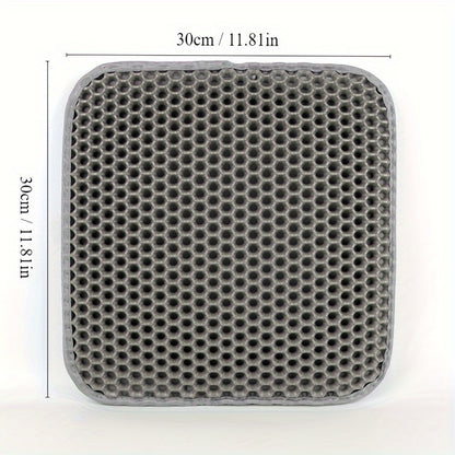 Double Layer Waterproof Cat Litter Trapping Mat