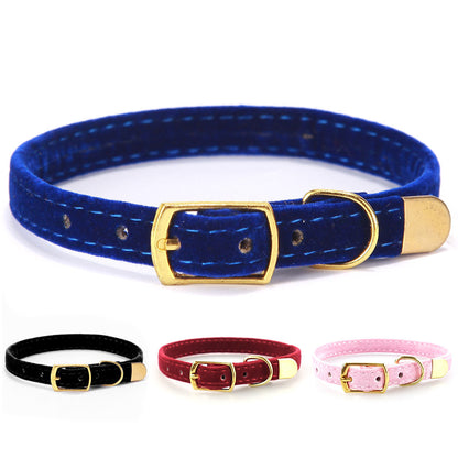 Velvet Pet Collar