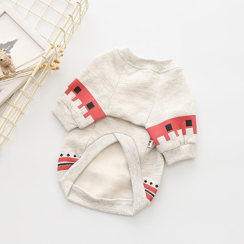 Camping Cozy Pet Sweater