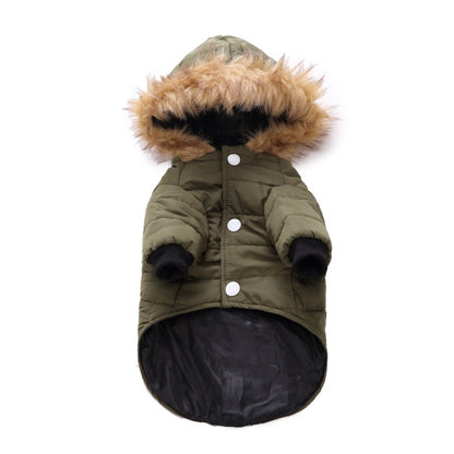 Winter Warm Puffy Dog Coat