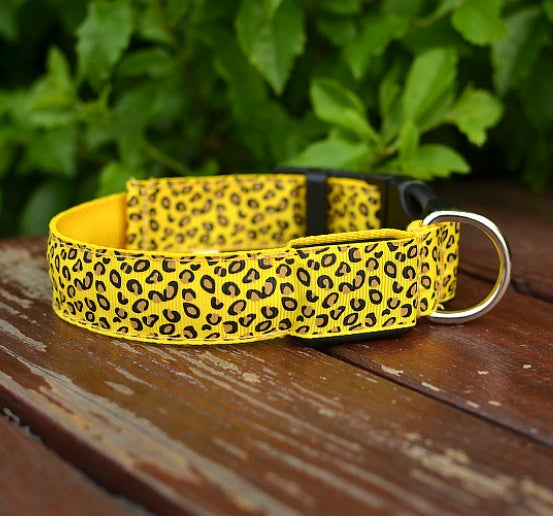 LED Cheetah Collar