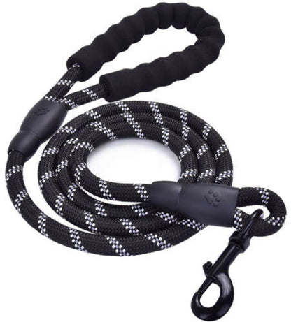 Reflective Nylon Braided Traction Rope Dog