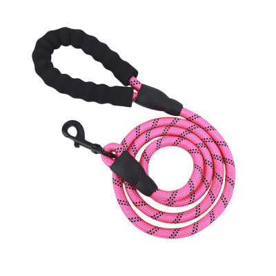 Reflective Nylon Braided Traction Rope Dog