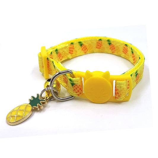 Printed Bell Cat Collar