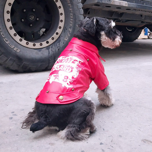 Mini Rocker Skater Pet Jacket