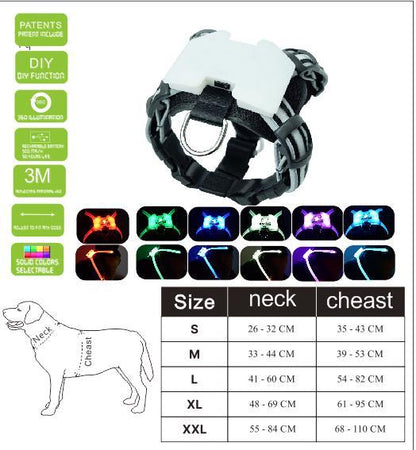 Teddy Pack Light Up Harness