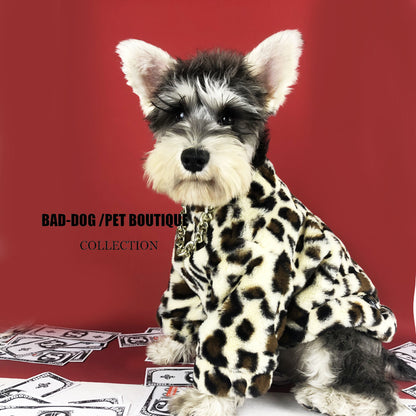The Bark Avenue Coat - Fur Dog Coat