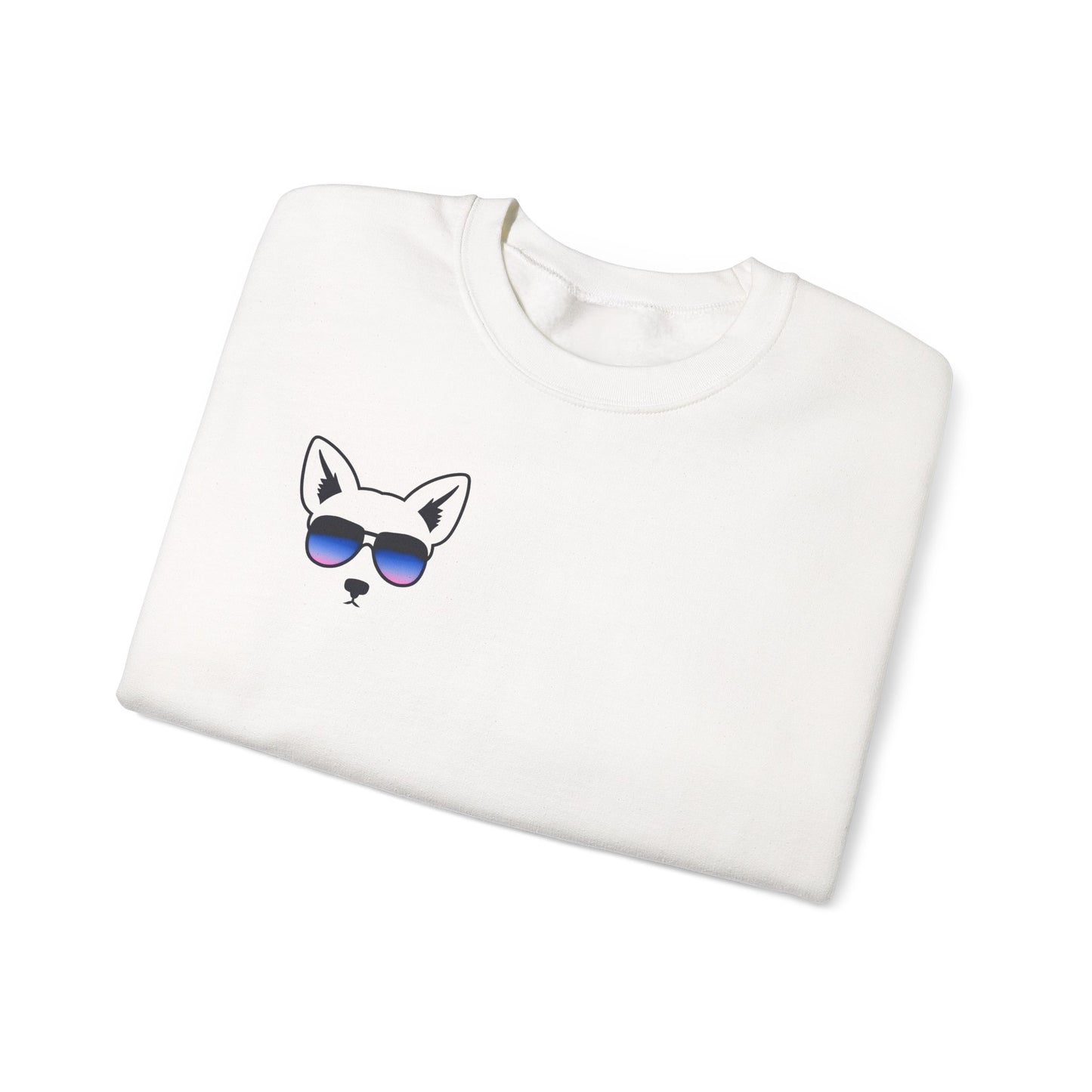 Meowtown The Bark Label -Cool Dog Crewneck