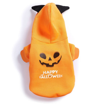 Jack-o'-lantern Pet Hoodie