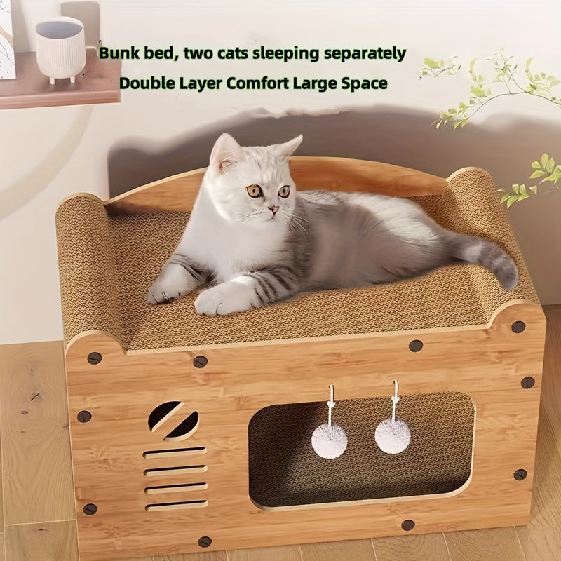 Whisker Wonders Multi-Functional Cat House