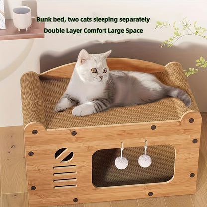 Whisker Wonders Multi-Functional Cat House