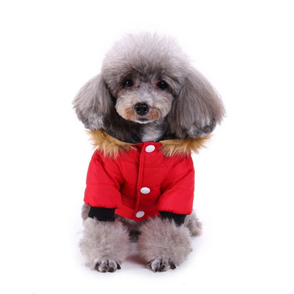 Winter Warm Puffy Dog Coat
