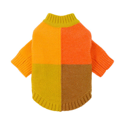 Color Block Fashion Pet Sweater
