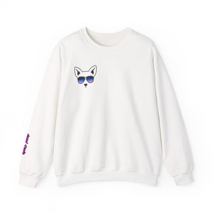 Meowtown The Bark Label -Cool Dog Crewneck