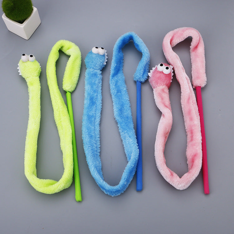 Cat toy cartoon snake