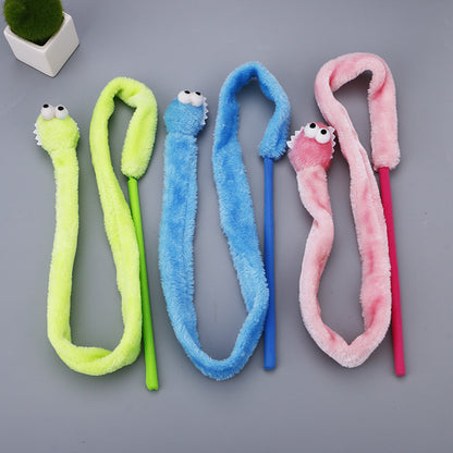 Cat toy cartoon snake