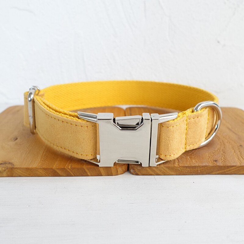 Velvet Sunflower Collar
