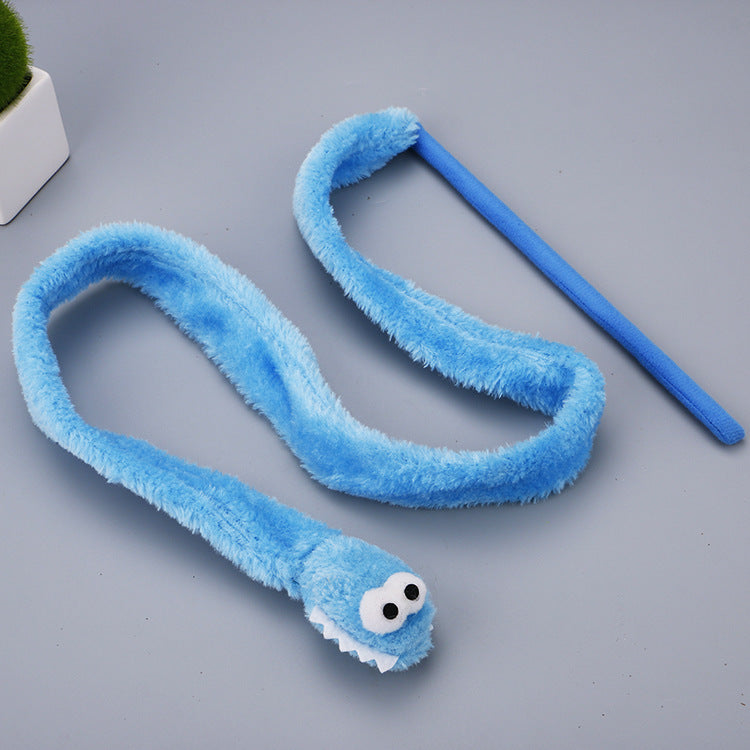 Cat toy cartoon snake