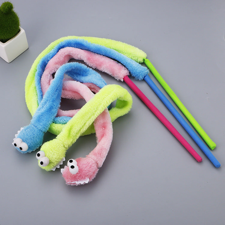Cat toy cartoon snake