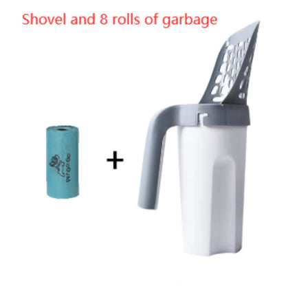 Large Capacity Integrated Cat Litter Scoop