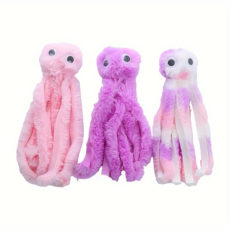 Fuzzy Cartoon Octopus