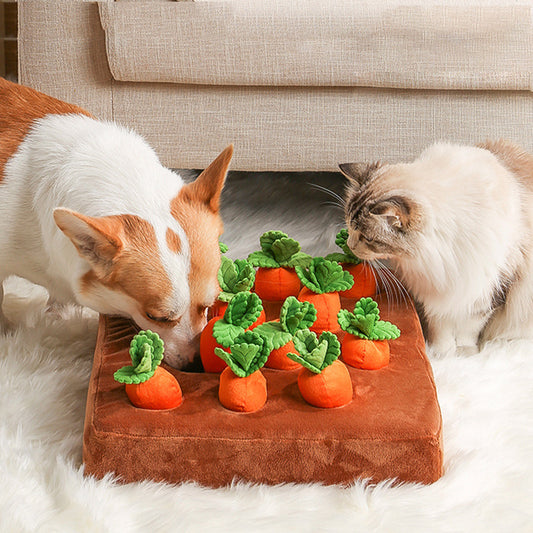 Carrot Dogs Snuffle Mat