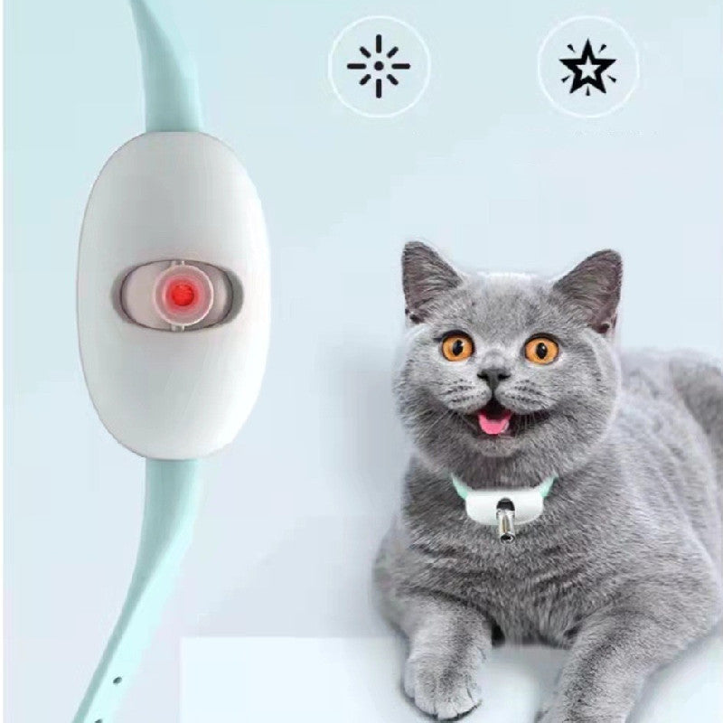 Cat Toy Smart Laser Teasing Cat Collar