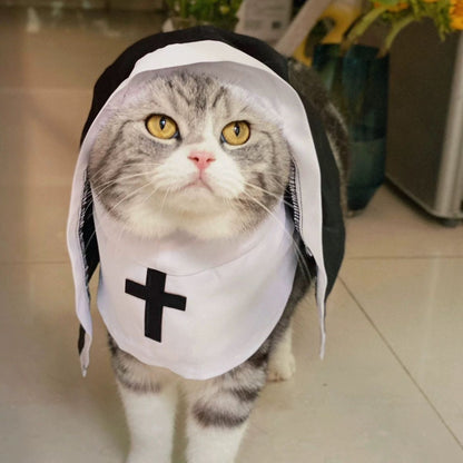 Nun Pet Costume
