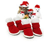 Warm Plush Christmas Shoes